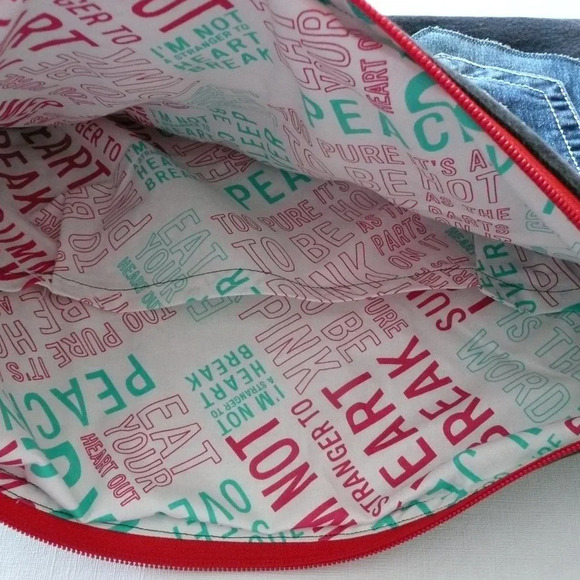 Handmade Denim Laptop Padded Cover Computer Sleeve Case With Pockets - Picture 2 of 6